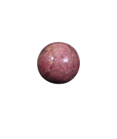 Image d'une sphère en rhodonite