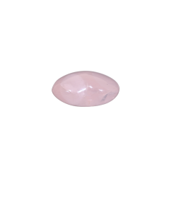 Photo d'un coeur à poser en quartz rose