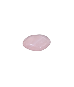 Photo d'un coeur à poser en quartz rose