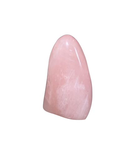 Image d'une forme libre en quartz rose
