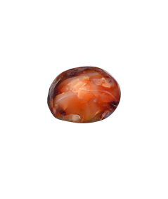 Image d'une forme libre en cornaline