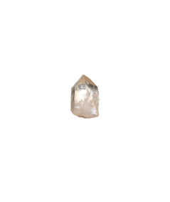 Image d'une pointe brute en citrine naturelle