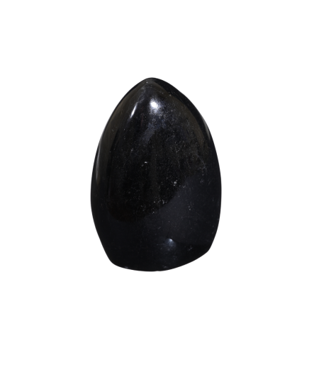 Image d'une forme libre en tourmaline noire