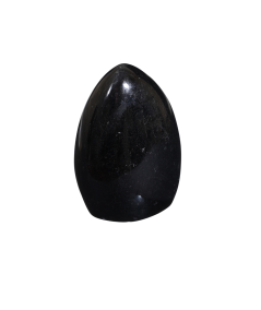 Image d'une forme libre en tourmaline noire