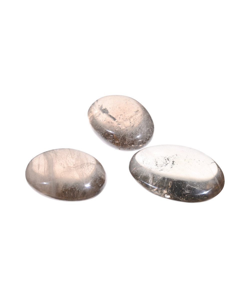 Image de galets en quartz fumé