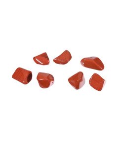 Image de pierres roulées en jaspe rouge