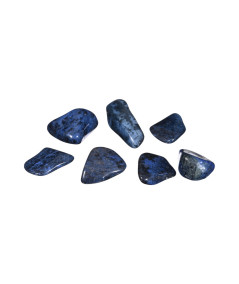 Image de pierres roulées en dumortiérite