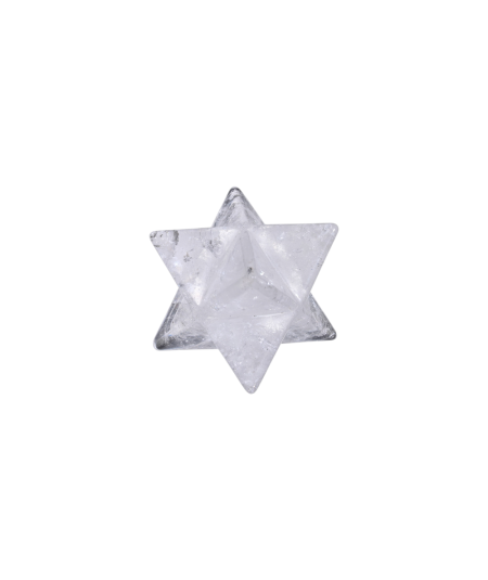 Image d'une merkaba en cristal de roche