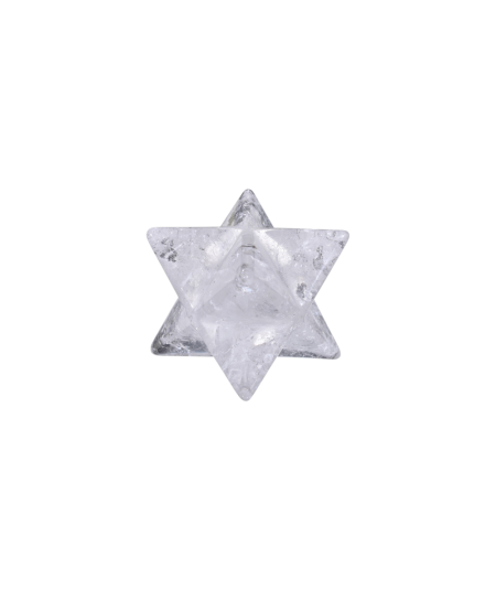 Image d'une merkaba en cristal de roche