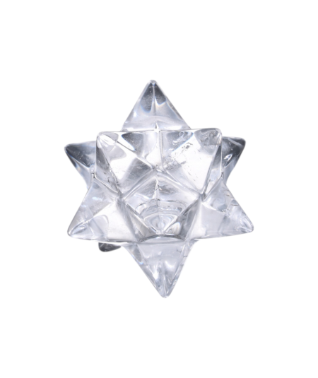 Photo d'une étoile de sirius en cristal de roche