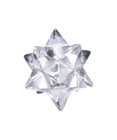 Photo d'une étoile de sirius en cristal de roche