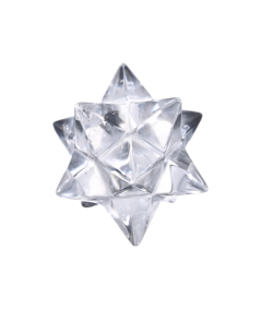 Photo d'une étoile de sirius en cristal de roche