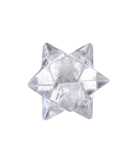Photo d'une étoile de sirius en cristal de roche
