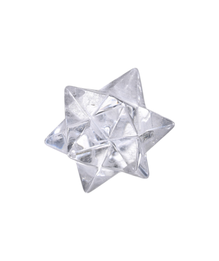 Photo d'une étoile de sirius en cristal de roche