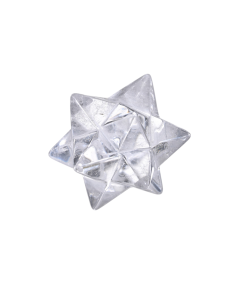 Photo d'une étoile de sirius en cristal de roche