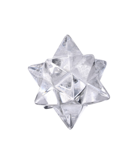 Photo d'une étoile de sirius en cristal de roche
