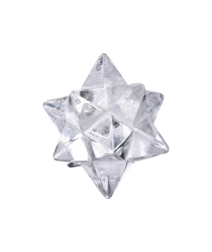 Photo d'une étoile de sirius en cristal de roche