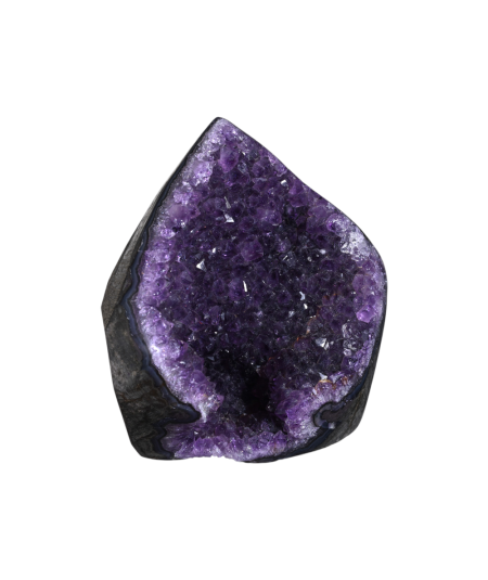 Image d'une géode en améthyste