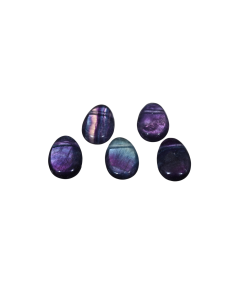 Image de pendentifs en pierre percée en fluorite (fluorine)