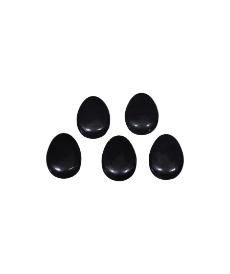 Image de pendentifs en pierre percée en shungite