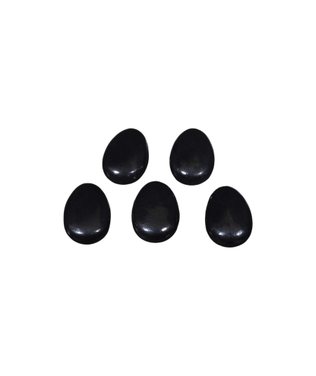 Image de pendentifs en pierre percée en shungite