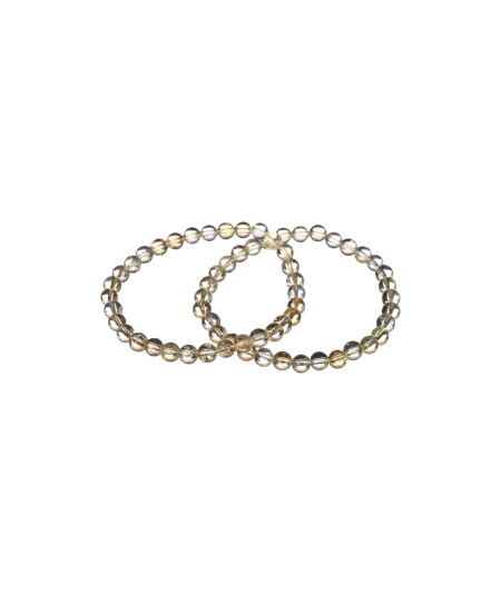 Image d'un bracelet en citrine naturelle