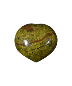 Image d'un coeur en opale verte