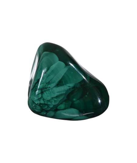 Image d'une forme libre en malachite