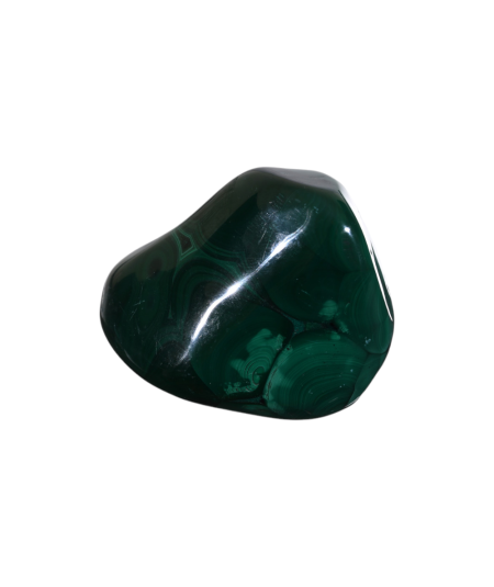 Image d'une forme libre en malachite