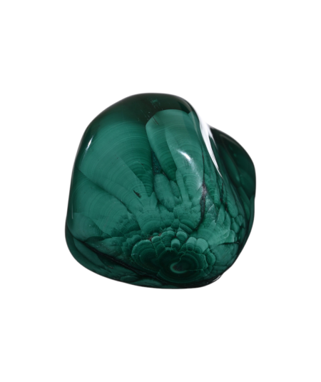 Image d'une forme libre en malachite