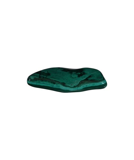 Image d'une forme libre en malachite
