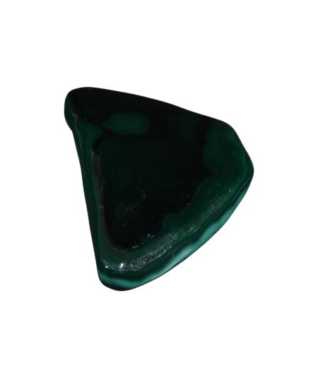 Image d'une forme libre en malachite