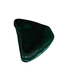 Image d'une forme libre en malachite