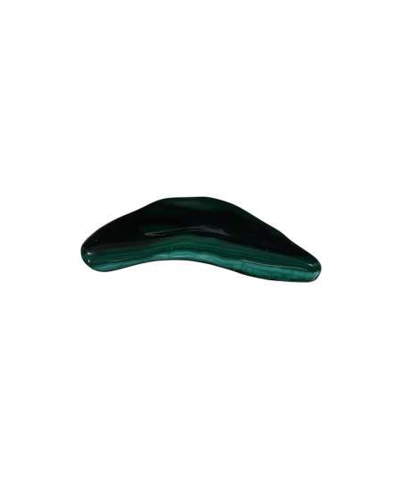 Image d'une forme libre en malachite