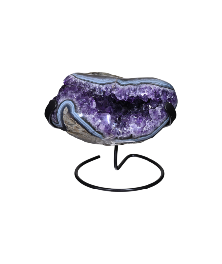 image d'une druse d'améthyste