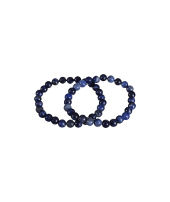 Image de bracelets boules enfant en sodalite