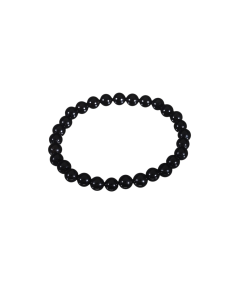 Image d'un bracelet en Tourmaline noire
