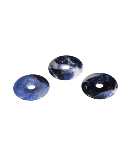 Pendentifs donut en sodalite
