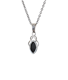 Pendentif en tourmaline noire