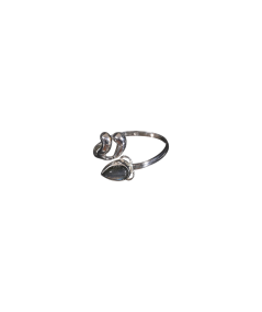 Bague argent en labradorite