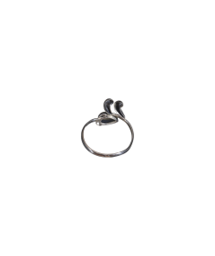 Bague argent en labradorite