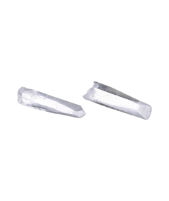 Pointes brutes en cristal de roche - quartz lémurien
