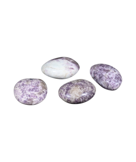 Galets en lépidolite (mica)