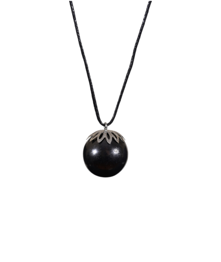 Pendentif boule en shungite