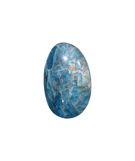 Forme libre en apatite bleue