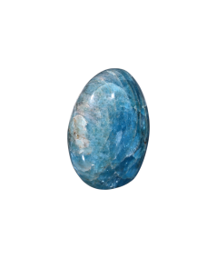 Forme libre en apatite bleue