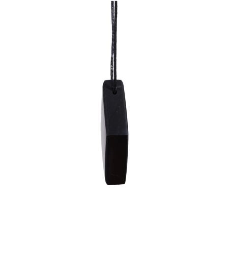 Pendentif losange en shungite