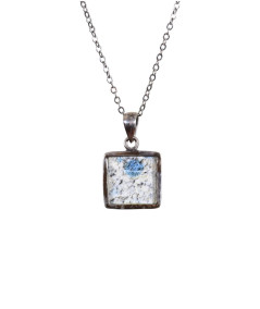 Pendentif serti argent en jaspe k2