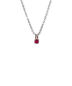 Pendentif en rubis (corindon)