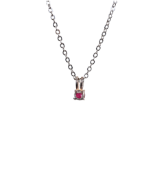 Pendentif en rubis (corindon)